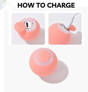 Juguetes interactivos de entrenamiento, juguetes de hierba gatera que se mueven automáticamente para gatos, pelota eléctrica para mascotas, pelota rodante automática, juguetes inteligentes para gatos - Product Image 4