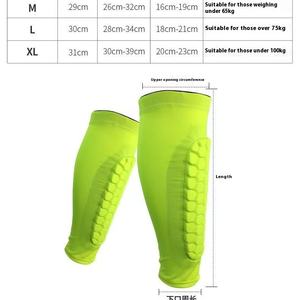 HKD ที่ป้องกันขาสำหรับเล่นเบสบอลผ้าสแปนเด็กซ์และไนล่อนอุปกรณ์ป้องกันขาสำหรับเล่นเบสบอลสนับแข้งของไทย - Product Image 3