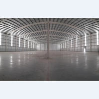 Bâtiment d'atelier préfabriqué, construction métallique préfabriquée, entrepôt en structure acier, entrepôt modulaire industriel, hangar d'usine