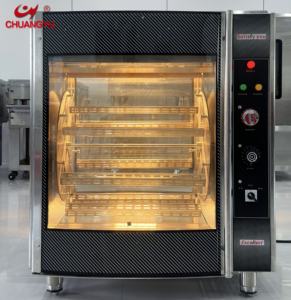 CHUANGYU Acero inoxidable inteligente Cnc Puerta de doble cara Gran capacidad Comercial 7s Aire caliente <span class=keywords><strong>Horno</strong></span> inteligente para asar pollos - Product Image 5