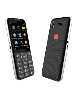 Téléphone portable à clavier 4G avec fonction barre de touches, écran de 2,8 pouces, Android 8.1, téléphone mobile avec SOS, appareil photo 0,3 MP, déverrouillé, LTE WIFI pour les personnes âgées - Product Image 2
