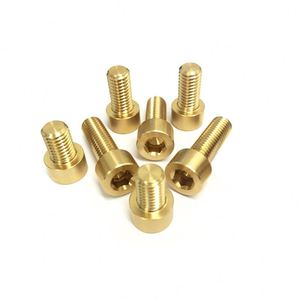 CNC & for Machined Threaded Bronze <b>Copper</b> Brass Socket Head <b>Screws</b> - Product Image 1