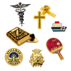 Spilla da Bavero Commemorativa Personalizzata con Marchio All'ingrosso - Distintivo 3D Aquila con Ali USA in Lega di Zinco Placcato Oro e Argento - Product Image 4