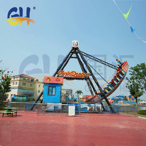 मजेदार सुरक्षित टिकाऊ उज्ज्वल रंगीन इंटरैक्टिव रोमांचक रोमांचक मजबूत 32 सीटें बिक्री के लिए समुद्री डाकू जहाज - Product Image 2