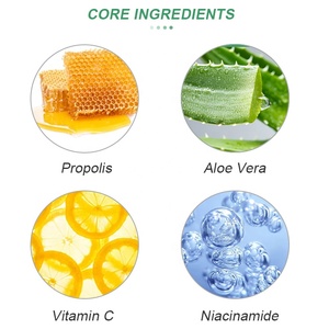 Poudre de sérum à la vitamine C à absorption rapide en 5 secondes, marque privée, avec acide hyaluronique, blanchissante, anti-âge, lifting du visage, crème en poudre VC, OEM - Product Image 4