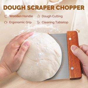 9 Inch <b>Round</b> 10 Oval Proofing Cane Basket with Lame Sourdough Dough Scraper Linen Liner Basting <b>Brush</b> Bread Baking Baking Set - Product Image 5