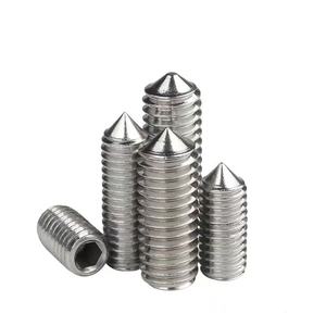 공장 OEM ODM 하이 퀄리티 탄소강 원추형 뾰족한 그럽 나사 - Product Image 2