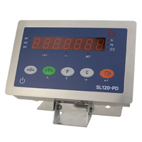 Contrôleur de balance SL120-PD avec affichage LED rouge à 6 chiffres et construction en acier inoxydable 304 pour l'industrie de la peinture