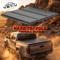 Couverture de benne rigide pliable VEWU pour Toyota Tacoma 2016-2026, couvercle de benne à volet roulant rigide, étanche et antivol