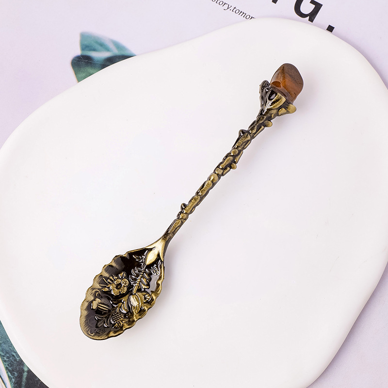 Tiger-eye stone Bronze color