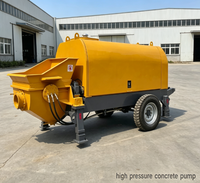 Pompe à béton diesel à 30 pompes, modèle adapté à la coulée de béton dans le bâtiment