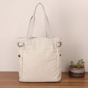 Wholesale Custom Bridesmaid <b>Gifts</b> Blank Reusable Cotton Canvas Makeup, Pouches Cosmetic <b>Bag</b> With Golden Zipper/ - Product Image 4