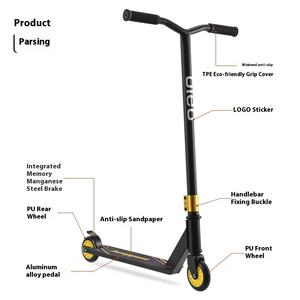 Personnalisé en gros professionnel cascadeur Scooter <span class=keywords><strong>freestyle</strong></span> Scooter roulements à ABEC-9 complet 6061 fourche de pont en aluminium - Product Image 3