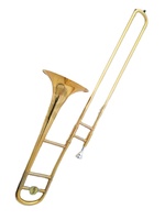 Weifang Rebon Tuning Bb/F Key Slide Plated Gold Tenor Trombone