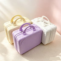 Coffret de rangement compact promotionnel, valise de voyage mini, étui à maquillage 14 pouces, mallette de rangement cosmétique