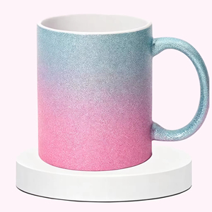 Mug <span class=keywords><strong>photo</strong></span> en céramique à paillettes de 11 oz avec logo personnalisé, sublimation, compatible micro-ondes et lave-vaisselle, durable pour le café/le thé - Product Image 5