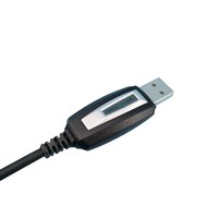 Cable de Datos USB-A W13-M4 ODM OEM para Radio Bidireccional Motorola, Longitud de 100 cm, 3 Pines