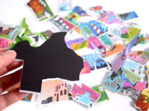 <span class=keywords><strong>Puzzle</strong></span> magnétique personnalisable de la <span class=keywords><strong>carte</strong></span> <span class=keywords><strong>du</strong></span> <span class=keywords><strong>monde</strong></span>, jouet éducatif pour les enfants de 5 à 7 ans avec 51 à 100 pièces - Product Image 5