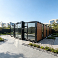 Maison conteneur préfabriquée extensible prête à l'emploi 20ft 40ft, Villa, Annexe préfabriquée, Maison mobile, Maison modulaire