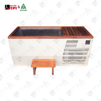 Bak Mandi Terapi Dingin Komersial Vapasauna dari Baja Anti Karat, Peralatan Cold Plunge Komersial dengan Pendingin untuk Penggunaan di Gym, Hotel, dan Spa