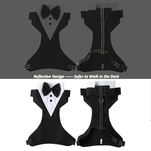 Tuxedo per Cani di Taglia Media, Gilet Formale per Matrimoni, Costumi di Compleanno per <span class=keywords><strong>Bulldog</strong></span> <span class=keywords><strong>Francese</strong></span>, Pomerania, Chihuahua - Product Image 5