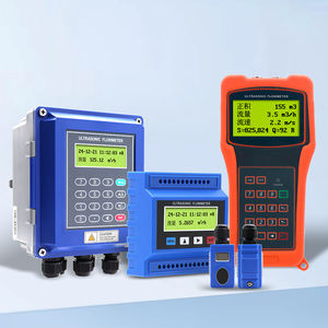 Misuratore di portata ad ultrasuoni con Display digitale ad alta precisione per la misurazione del fluido industriale con olio d'acqua - Product Image 5