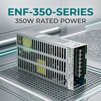 Fuente de Alimentación Conmutada de 350W 48V, Sin Ventilador, PFC Activo, Diseño Anti-reflujo, Convertidor AC/DC, Alta Eficiencia, Carga Dinámica Única