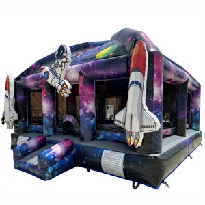 บ้านลมกระโดดรูปยานอวกาศ รุ่นขายดีปี 2026 ปราสาทลมกระโดดจรวด นักบินอวกาศ บ้านลมเด้งดึ๋ง  กระโดดเด้งดึ๋ง - Product Image 5