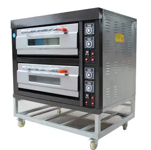 Harga grosir baking oven komersial/gas oven/pizza master oven