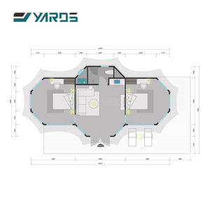 Heat-resistant Eco Luxury Glamping Safari <strong>Tents</strong> Family Prefab Steel Houses Hotel Lodge <strong>Tent</strong> for Resort Rain Forest - Product Image 3