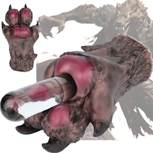 GEEBA Masturbateur réaliste Patte de Loup Homme, Jouet Sexuel pour Hommes, Faux Doigt en Silicone Effet Fourrure, Jouet pour Hommes - Product Image 1