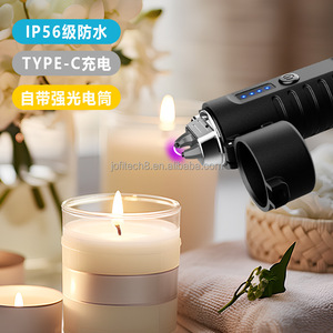 Encendedor Eléctrico de Arco de Plasma con Linterna, Recargable, Impermeable, para Camping al Aire Libre, Diseño de Camuflaje - Product Image 3