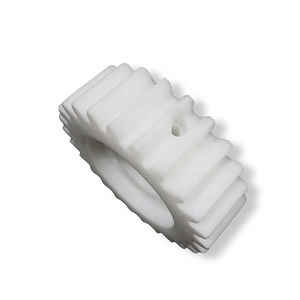 Engranaje de Plástico de Nylon de Diámetro Grande Personalizado de Tamaño Estándar de 100 mm y 5 mm - Product Image 2