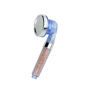 Hot sale Handheld Ionic Shower Head 3-spray Filtration Shower hand shower head with filter