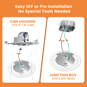 ETL chứng nhận Dim Vòng dẫn ánh sáng đĩa 4 inch siêu mỏng dẫn ánh sáng đĩa với Dimmable - Product Image 5