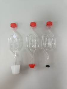 Bouchon <span class=keywords><strong>de</strong></span> fermentation traditionnel en plastique PP jetable et bouchon à vin, <span class=keywords><strong>kit</strong></span> d'outils <span class=keywords><strong>de</strong></span> <span class=keywords><strong>brassage</strong></span> pour la fermentation <span class=keywords><strong>de</strong></span> vin et <span class=keywords><strong>de</strong></span> <span class=keywords><strong>bière</strong></span> à domicile - Product Image 3