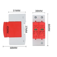 Parafoudre antidéflagrant 385V CA, protection contre les surtensions de niveau II, interrupteur de protection électrique, disjoncteur anti-foudre
