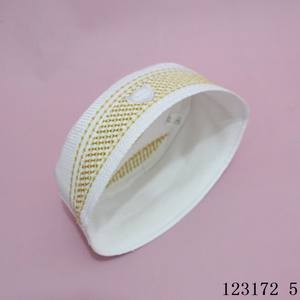 Nouveau Style Prière Exquis Fil D'or Pleine Broderie Kufi Chapeau Turc Musulman Chapeau pour Hommes - Product Image 2