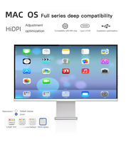 New Ultra Clear Glossy HDR Gaming Display 32Inch 6k Aluminum IPS Wide Screen Monitor Retina Design Business Office