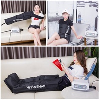 Pantalon de pressothérapie professionnel, système de massage par compression d'air, récupération musculaire sportive, drainage lymphatique, certifié CE