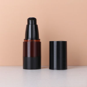 Ámbar <span class=keywords><strong>de</strong></span> alta calidad 15ml 30ML 50ML 100ML 120ML COMO botella vacía <span class=keywords><strong>de</strong></span> plástico sin aire para Esencia <span class=keywords><strong>de</strong></span> suero Face Perfunm - Product Image 6