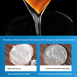 <span class=keywords><strong>Pasta</strong></span> Impermeabilizante Transparente Sólida Phoenix Lion, Anti-Fugas para Baño, Cocina, Balcón, Paredes Exteriores, Aplicación con Brocha - Product Image 4