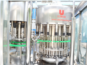 500ml Entièrement Automatique Peu D'eau Minérale de Capsulage Remplissante De Lavage de Bouteille D'étanchéité Machines Prix - Product Image 6