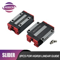 Bloc de guidage linéaire haute précision HLTNC HGH15CA 20CA 25CA 30CA 35CA 45CA 55CA 65CA avec palier coulissant pour machine CNC