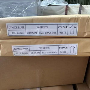 Chine Fabrication A4 NCR Papier 60gsm CB Blanc CFB <span class=keywords><strong>Bleu</strong></span> Jaune Vert rose en <span class=keywords><strong>Bleu</strong></span> Image - Product Image 1