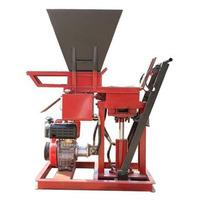 New Manual Ecological Earth Interlock Brick Block Machine