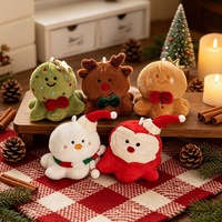 Peluche de Noël Ocus Père Noël, jouet en polyester super doux, compressible, cadeau de fête