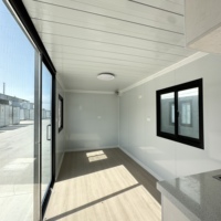 Vente Flash : Maison Conteneur Modulaire Pliable de Luxe Préfabriquée Extensible, Couleurs Personnalisables, pour Usage Extérieur