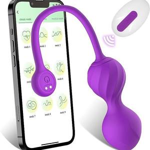 Juguete Sexual Vibrador con Control Remoto por Aplicación, Huevo Vibrador para Mujer, Dumbbell Vaginal, Masturbador Femenino para Adultos - Product Image 1