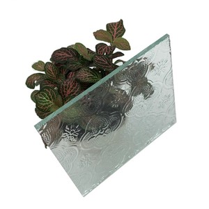 Verre à motif clair à prix avantageux pour salle de bain, cuisine, décoration intérieure, mur rideau <span class=keywords><strong>solaire</strong></span>, forme plate, haute transmission lumineuse - Product Image 1